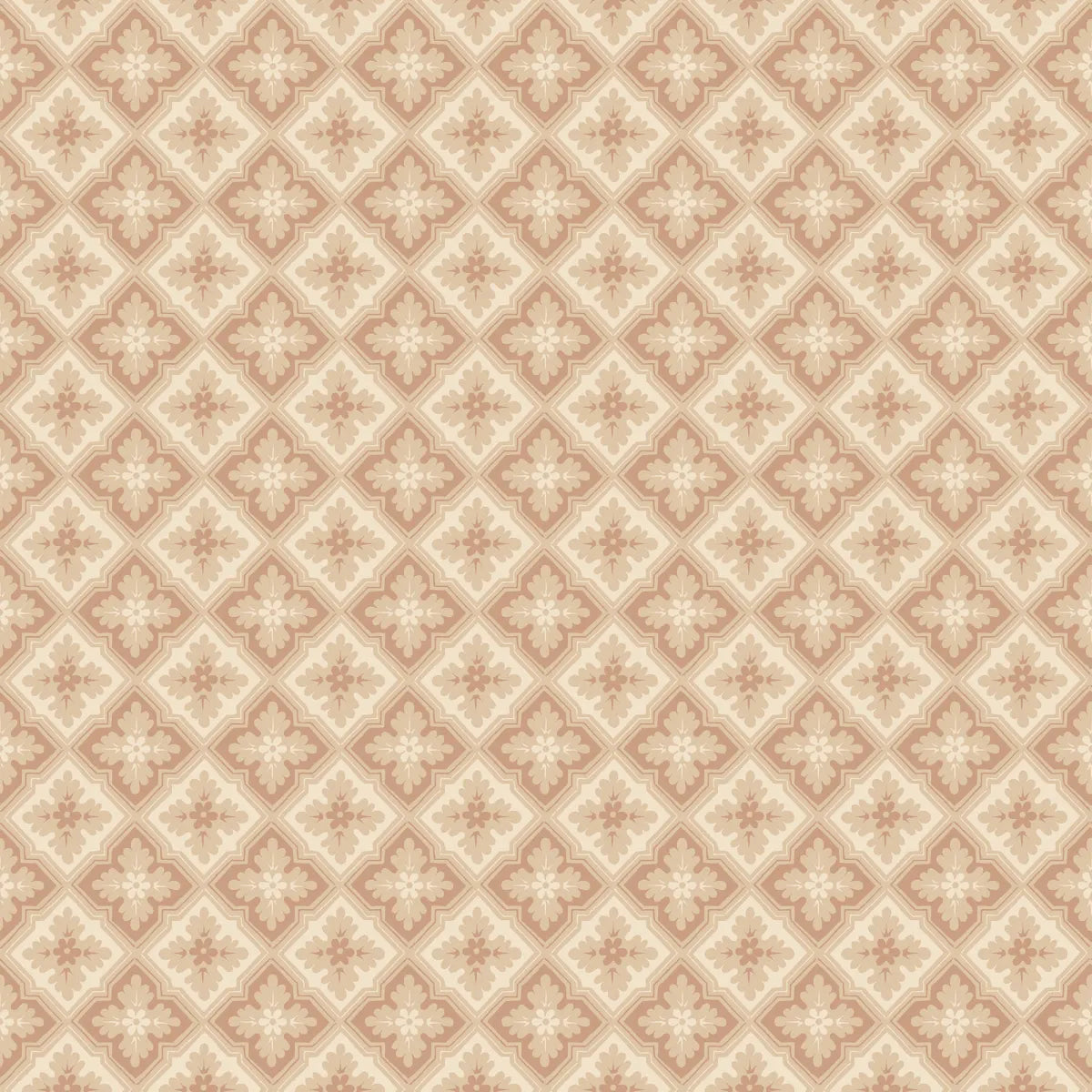 Edvin Terracotta wallpaper by Sandberg – botanical design