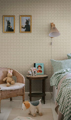 Edvin wallpaper by Sandberg in a room setting