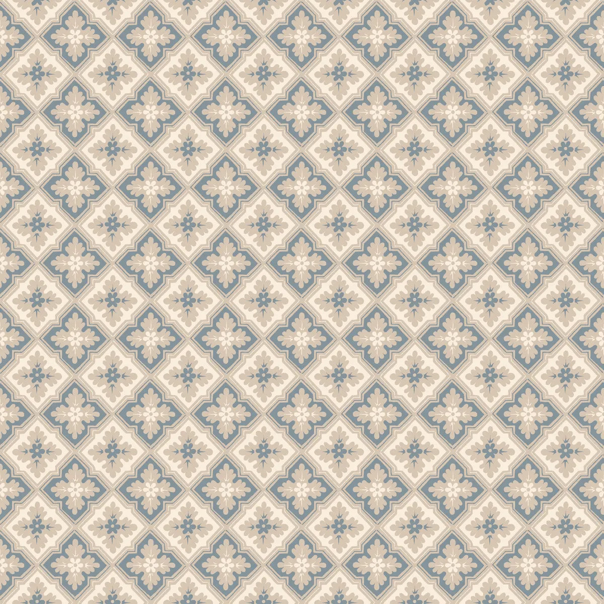 Edvin Indigo Blue wallpaper by Sandberg – botanical design