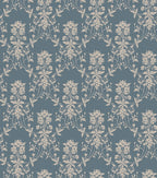 Alva Indigo Blue wallpaper by Sandberg – floral design