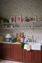 Solliden wallpaper by Sandberg in a room setting