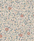 Solliden Blue wallpaper by Sandberg – floral design
