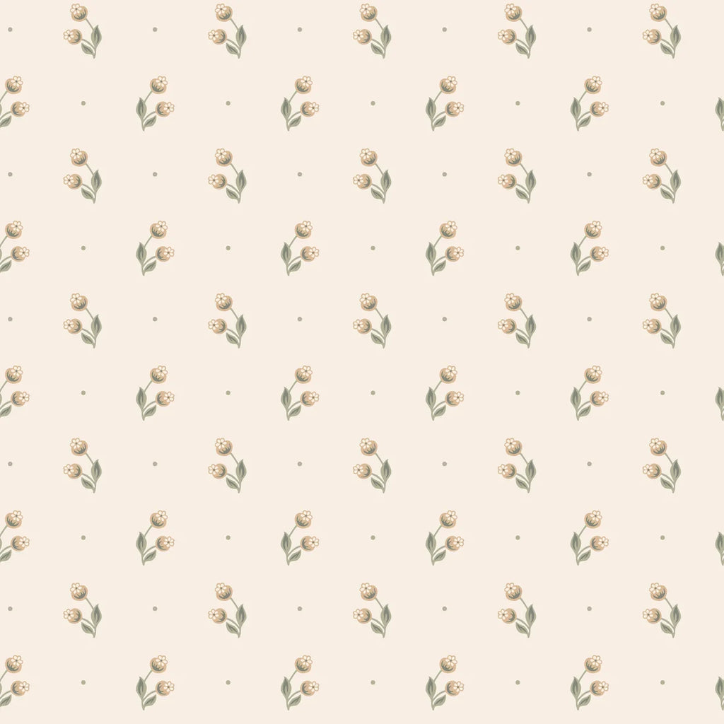 Siv Oat wallpaper by Sandberg – floral design