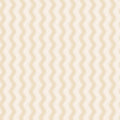 Erik wallpaper by Sandberg, wavy dotted vertical stripe in soft yellow on cream, flat swatch colourway