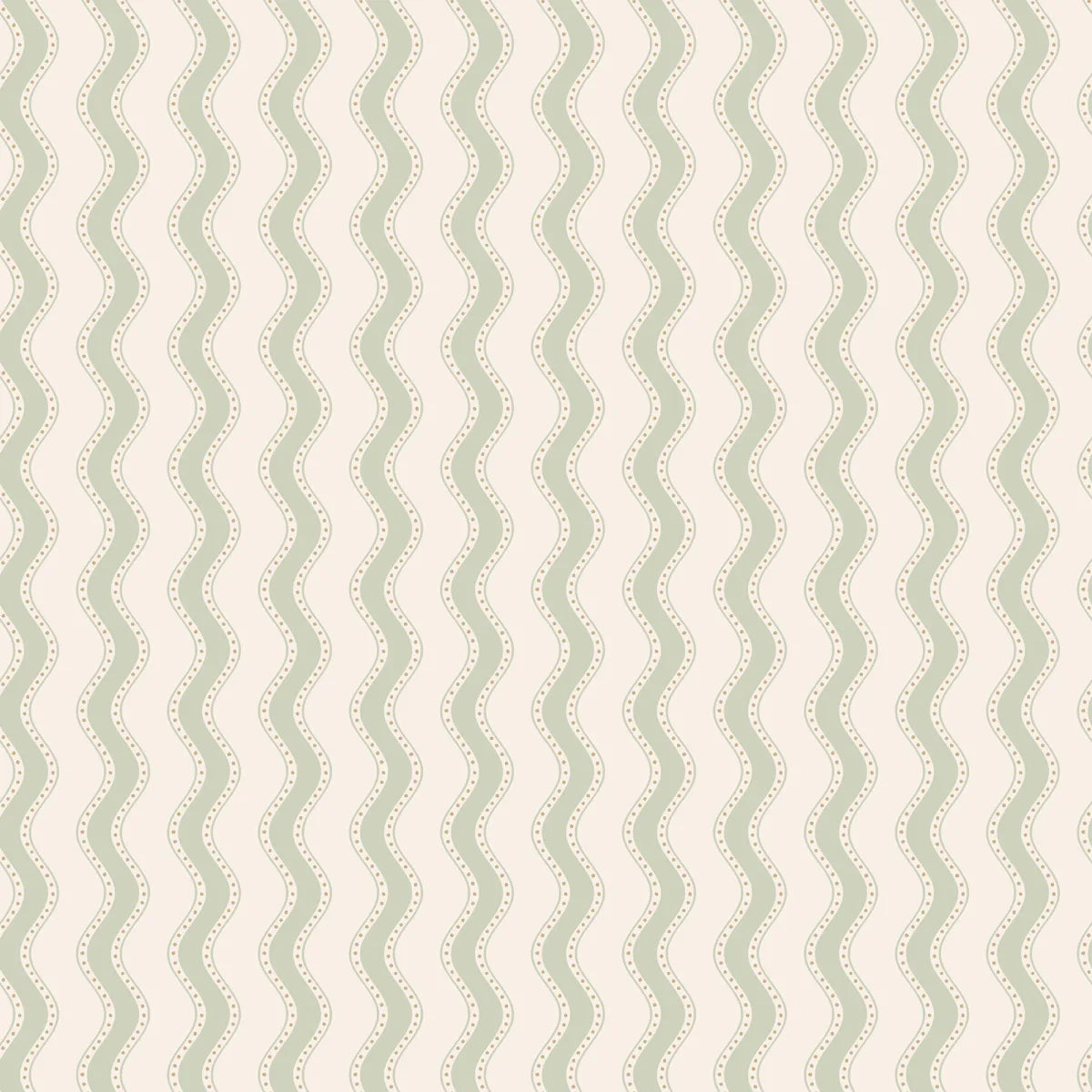 Erik Spring Green wallpaper by Sandberg – stripe design