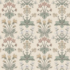 Maj Sandstone wallpaper by Sandberg – floral design