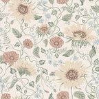 Solveig Colorful wallpaper by Sandberg – floral design