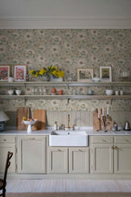 Solveig wallpaper by Sandberg in a room setting