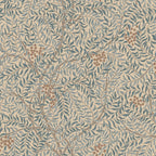 Simon Misty Blue wallpaper by Sandberg – botanical design