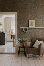 Simon wallpaper by Sandberg in a room setting
