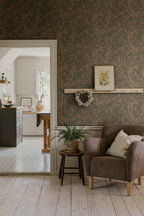 Simon wallpaper by Sandberg in a room setting