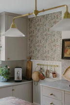 Ulla wallpaper by Sandberg in a room setting