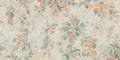 Lovisa Mural wall mural by Sandberg – floral design, Orange – flat swatch showing the repeat, view 2