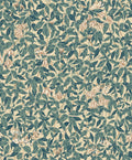 Linnea Blue wallpaper by Sandberg – botanical design