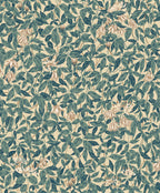 Linnea Blue wallpaper by Sandberg – botanical design