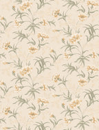 Emilie Honey wallpaper by Sandberg – floral design