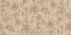 Lovisa Mural wall mural by Sandberg – floral design, Orange – Terracotta – flat swatch showing the repeat, view 4