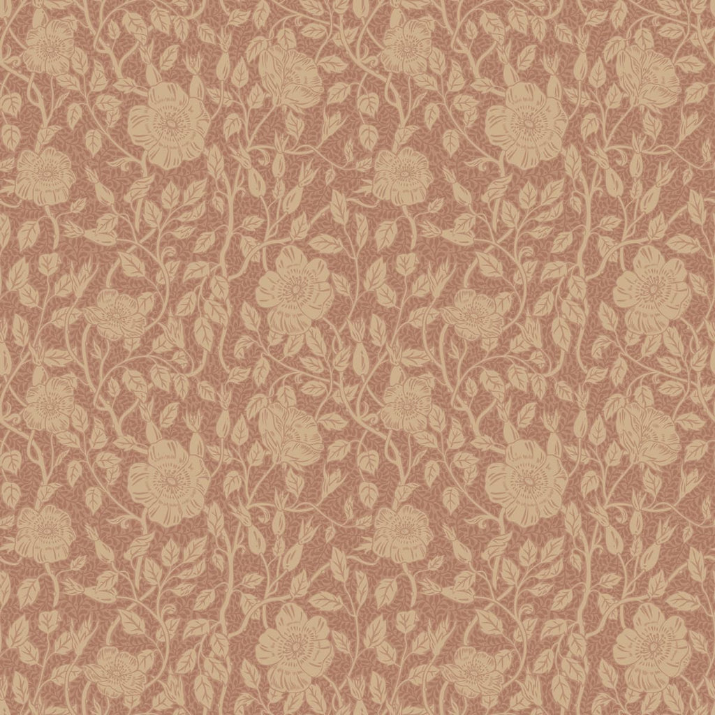 Anton Terracotta wallpaper by Sandberg – floral design