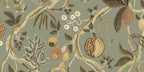 Tree of Life Mural wall mural by Sandberg – botanical design, Sage Green, flat pattern repeat