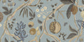 Tree of Life Mural wall mural by Sandberg – botanical design, Light Blue, flat pattern repeat