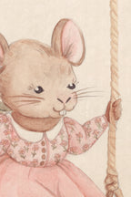 Vilhelmina wall mural by Sandberg – kids & nursery design, Beige