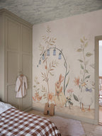 Vilhelmina wall mural by Sandberg – kids & nursery design, Beige