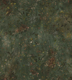 Juni wallpaper by Sandberg – floral design, Forest Green, flat pattern repeat