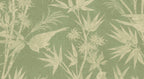 Celeste Mural wall mural by Sandberg – botanical design, Green, flat pattern repeat