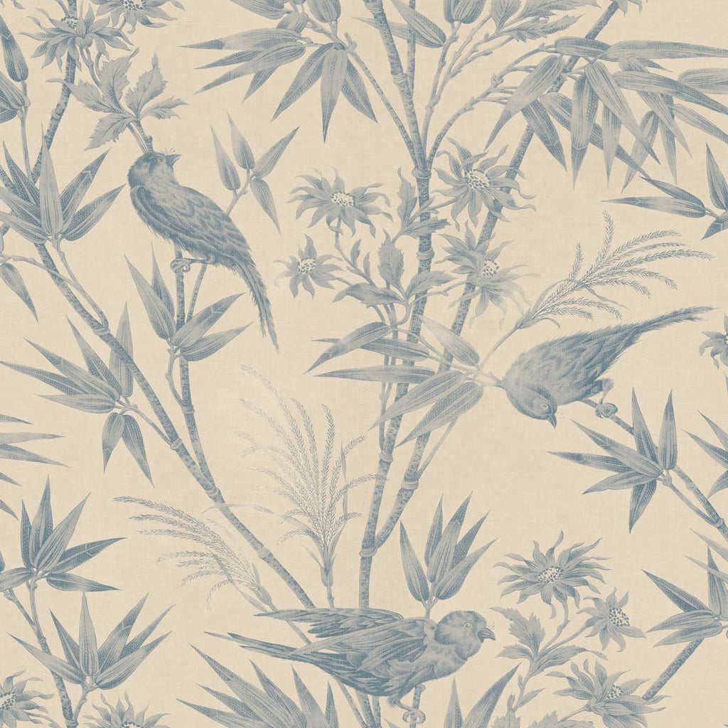 Celeste Indigo Blue wallpaper by Sandberg – geometric design