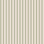 Estelle wallpaper by Sandberg in a muted sage green and cream vertical stripe, flat roll swatch