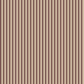 Estelle wallpaper by Sandberg, narrow vertical stripe in warm brown and beige, flat roll swatch