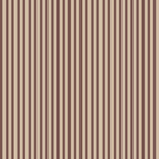 Estelle wallpaper by Sandberg, narrow vertical stripe in warm brown and beige, flat roll swatch