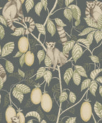 Elliot Dark Blue wallpaper by Sandberg – botanical design