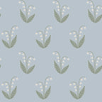 Lilly Light Blue wallpaper by Sandberg – floral design