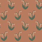 Lilly Terracotta wallpaper by Sandberg – floral design