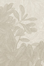 Charles Mural wall mural by Sandberg – forest & woodland design, Beige – close-up of the print and texture