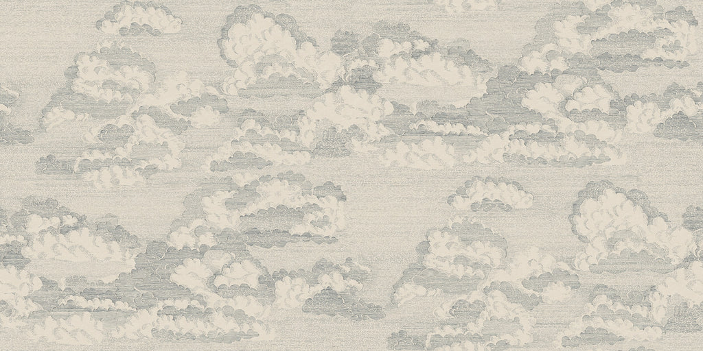 Bonnie wallpaper by Sandberg – sky & clouds design, Blue – flat swatch showing the repeat