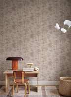 Adele wallpaper by Sandberg in a room setting