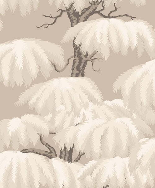 Alba Beige wallpaper by Sandberg – botanical design