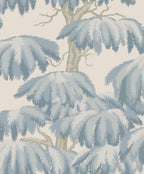 Alba Light Blue wallpaper by Sandberg – botanical design