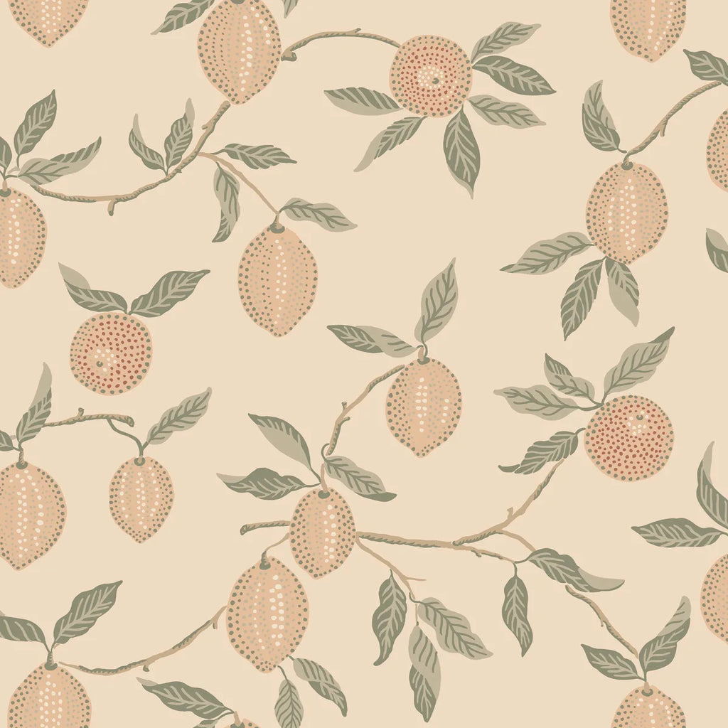 Limone Blush wallpaper by Sandberg – botanical design