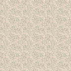 Coral wallpaper by Sandberg, flat swatch of an ivory coral-branch pattern on a sage-green ground