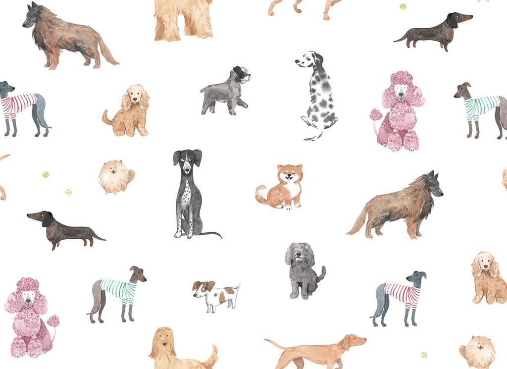 Taiga Dogs & Friends wallpaper mural – view 10