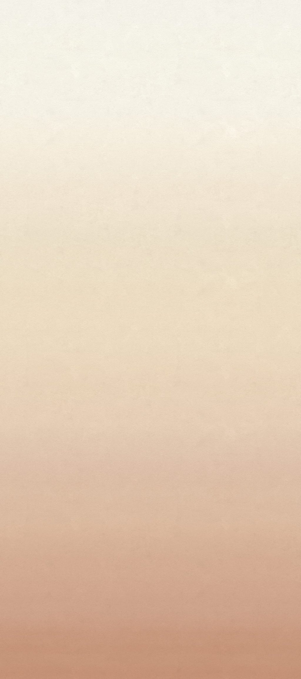 Skymning wall mural by Sandberg, flat panel of the ombré sky graduating from cream to warm terracotta sand