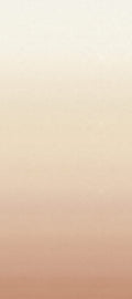 Skymning wall mural by Sandberg, flat panel of the ombré sky graduating from cream to warm terracotta sand