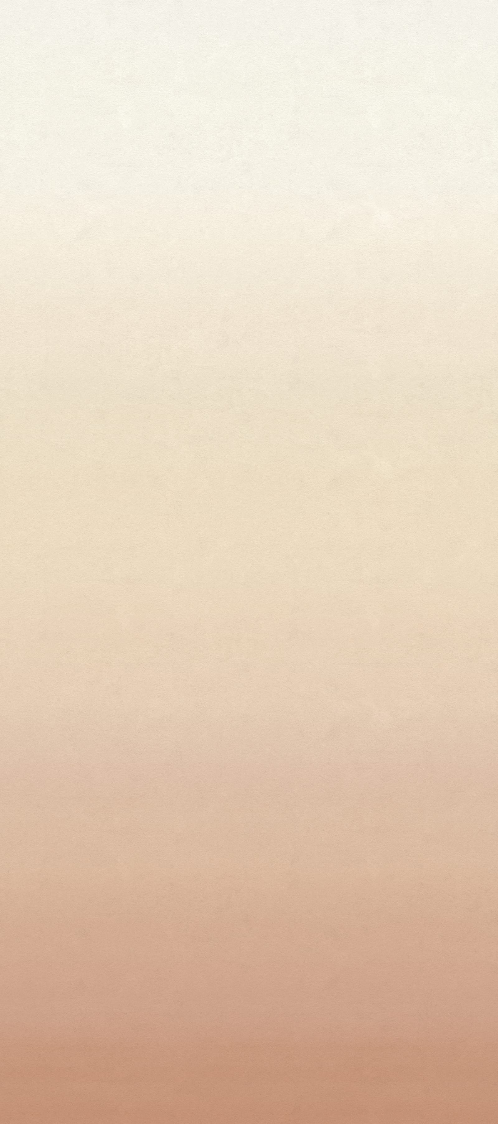 Skymning wall mural by Sandberg, flat panel of the ombré sky graduating from cream to warm terracotta sand