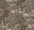 Charles wallpaper by Sandberg – forest & woodland design, Grey – flat swatch showing the repeat, view 3