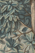 Charles wallpaper by Sandberg – forest & woodland design, Blue – close-up of the print and texture