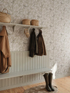 Waldemar wallpaper by Sandberg – botanical design, Beige