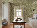 Waldemar wallpaper by Sandberg – botanical design, Green